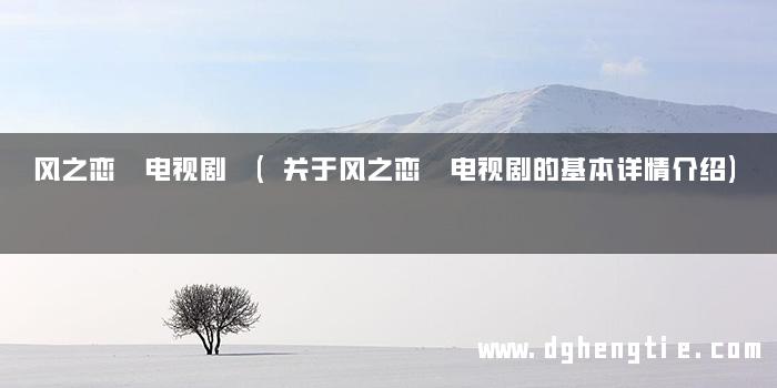 风之恋 电视剧 (关于风之恋 电视剧的基本详情介绍)